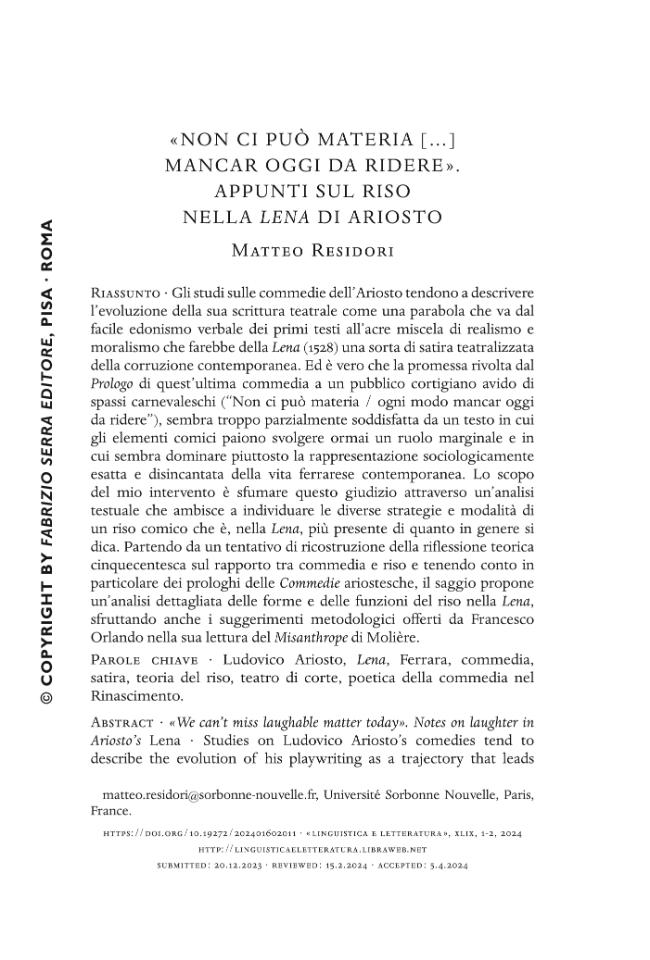 Pagina campione