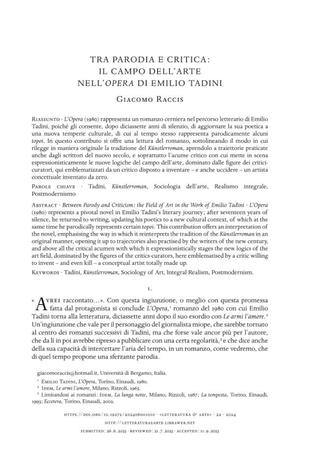 Pagina campione