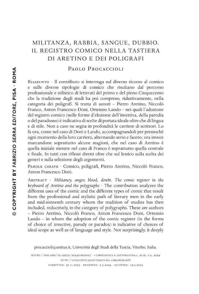 Pagina campione