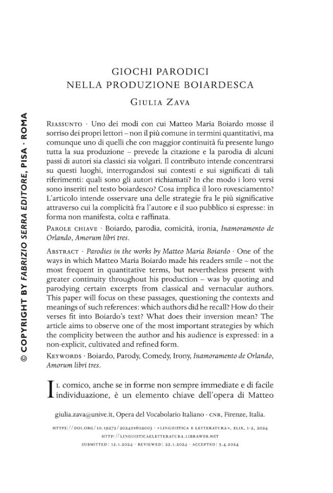 Pagina campione