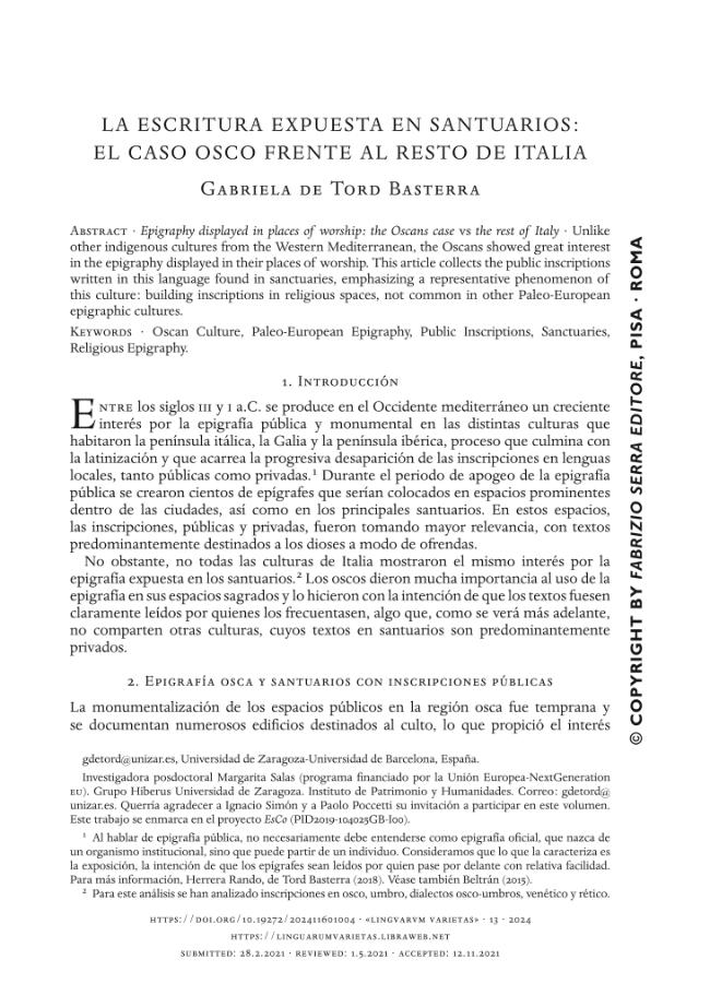 Pagina campione