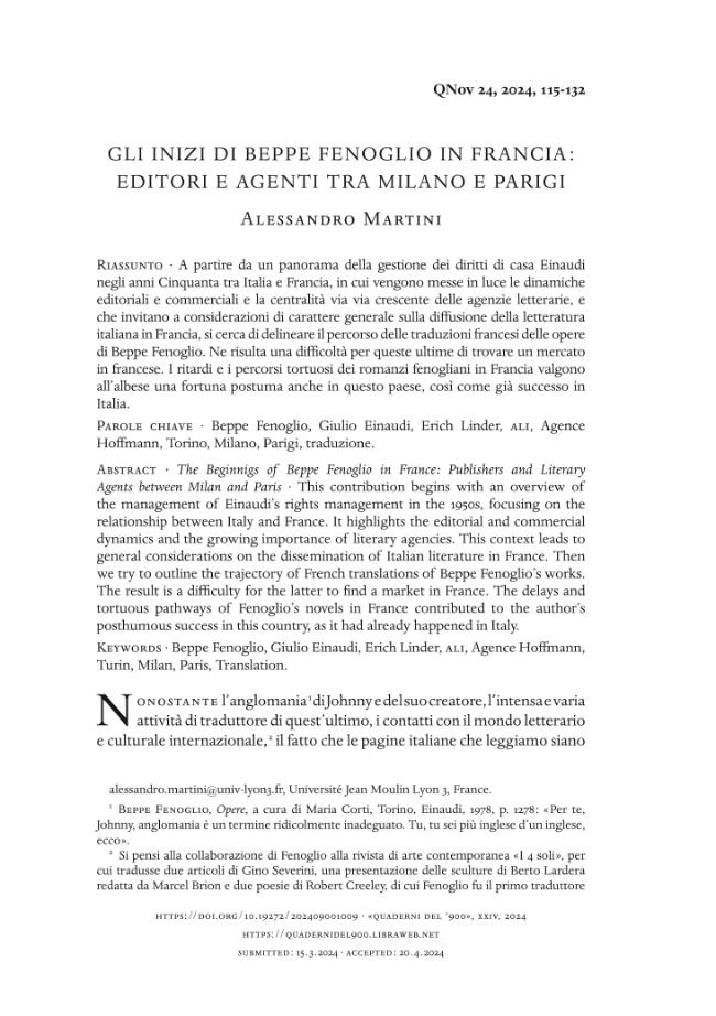 Pagina campione