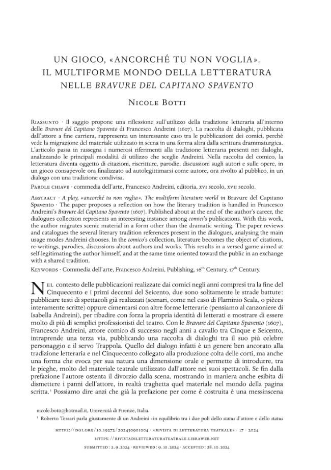 Pagina campione