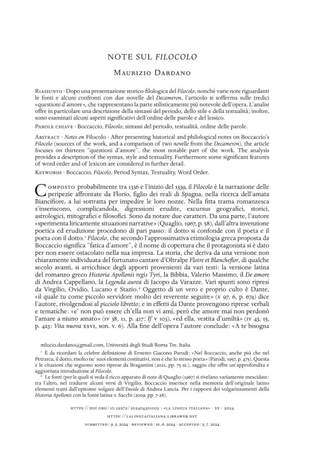 Pagina campione