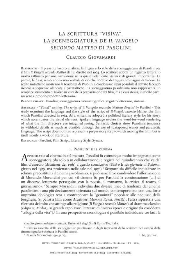 Pagina campione