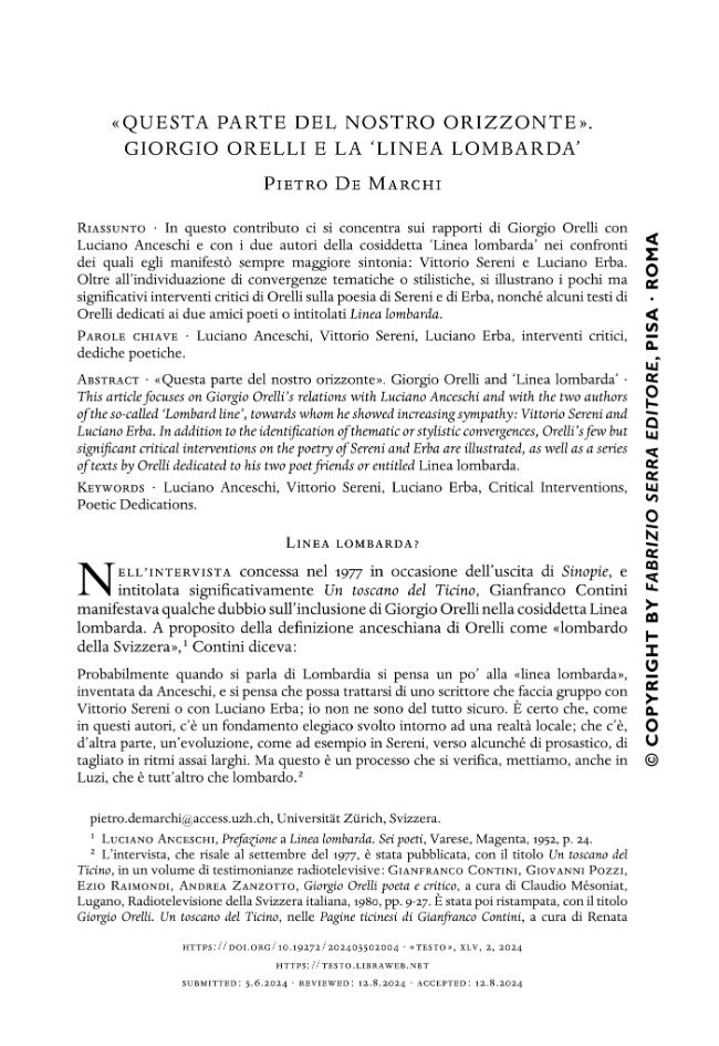 Pagina campione