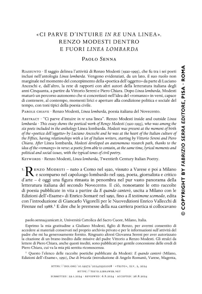 Pagina campione