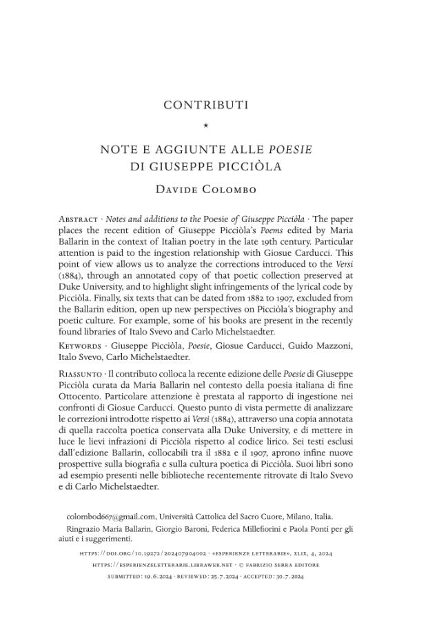 Pagina campione
