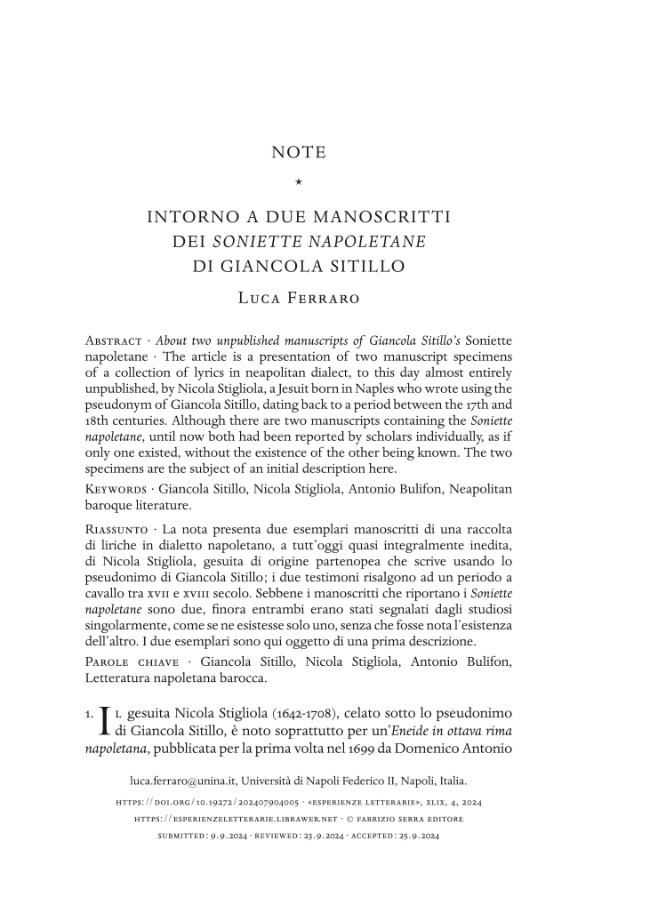 Pagina campione