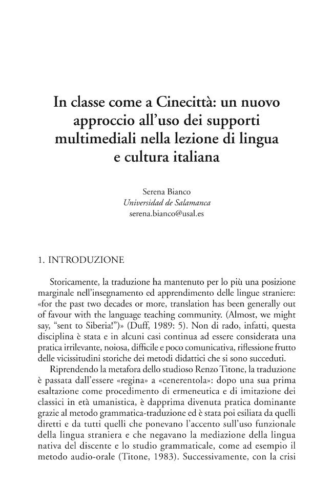Pagina campione