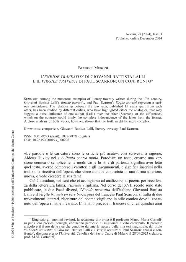 Pagina campione