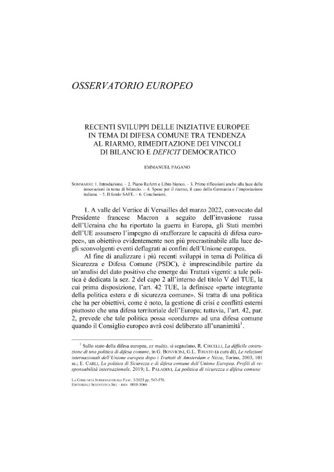 Pagina campione