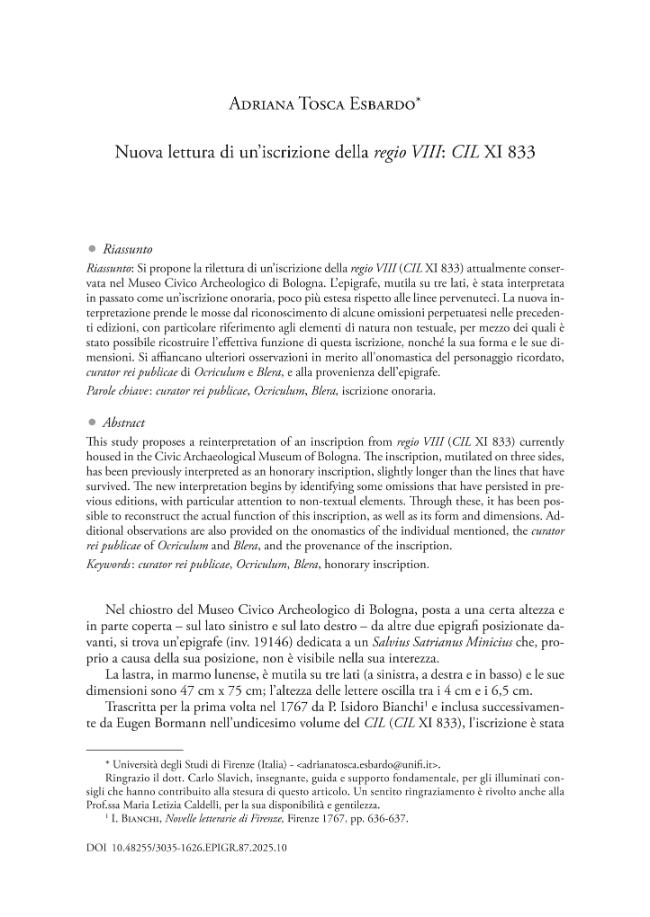 Pagina campione