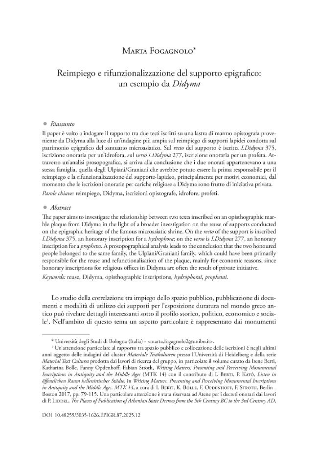 Pagina campione