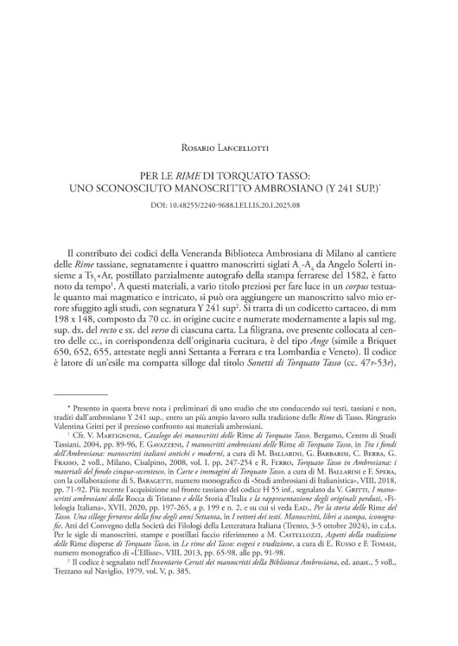 Pagina campione