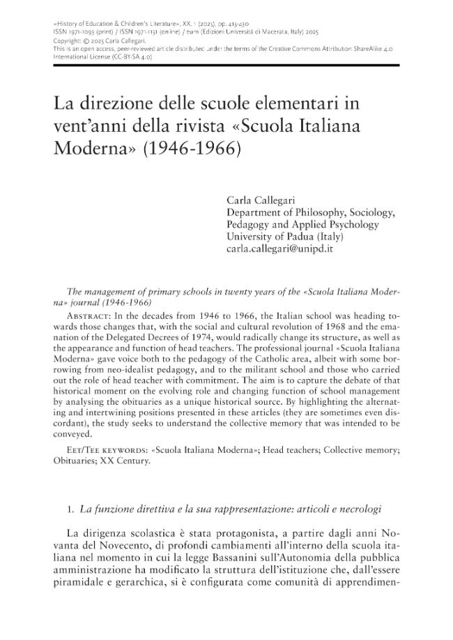 Pagina campione
