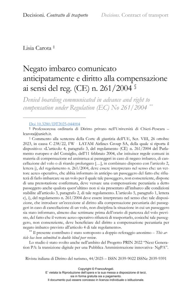 Pagina campione