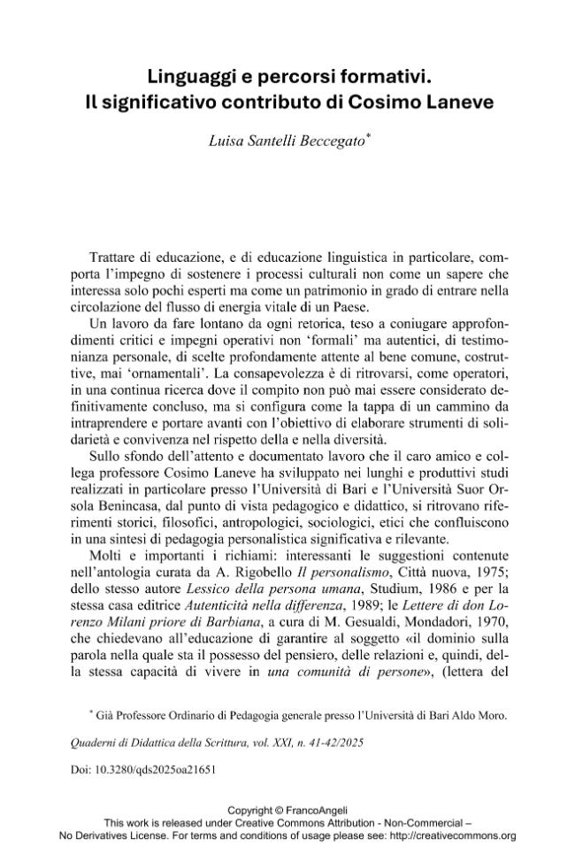 Pagina campione