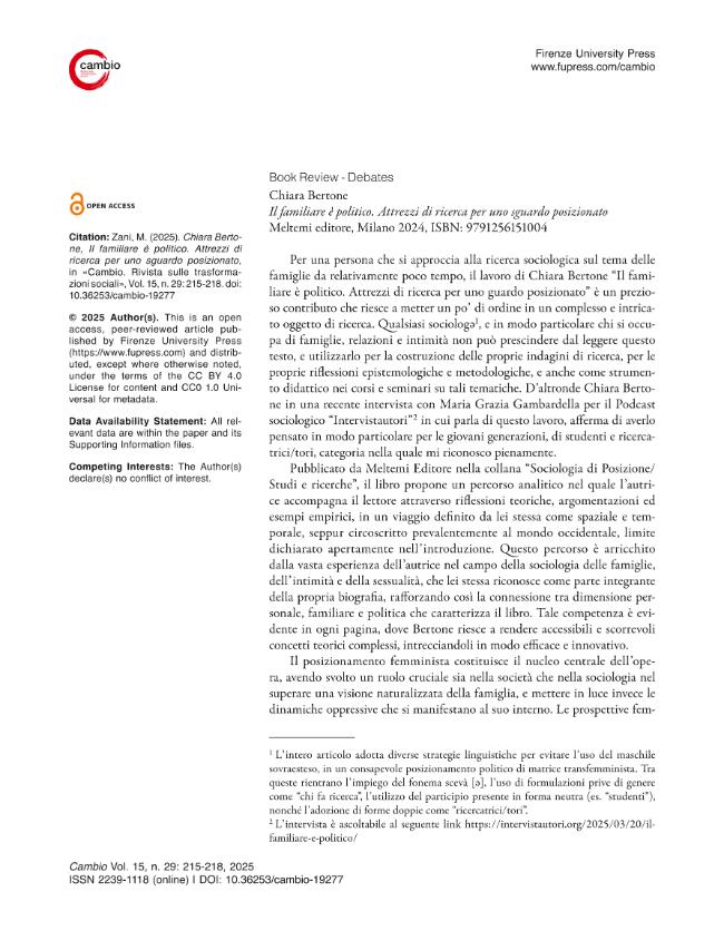 Pagina campione