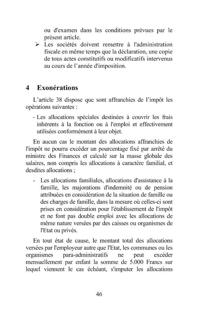 Exemple de page