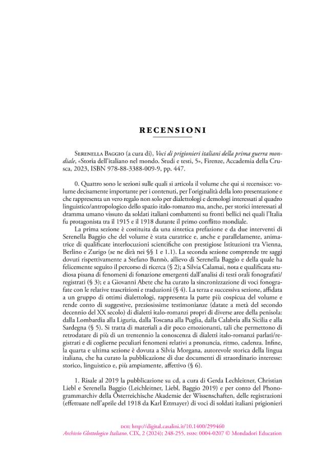 Pagina campione