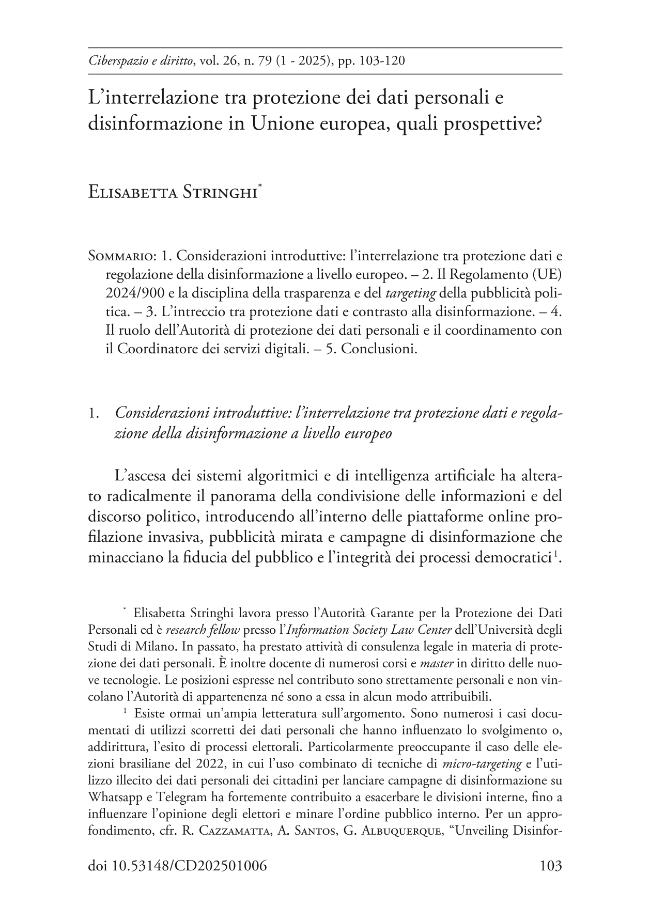 Pagina campione