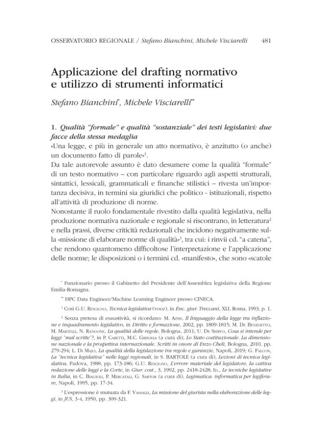 Pagina campione