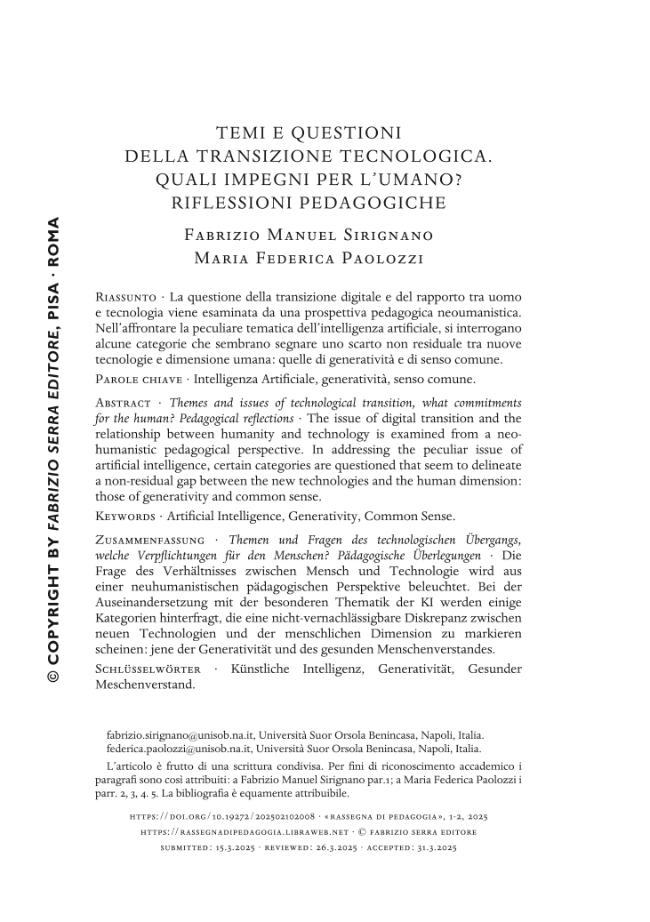 Pagina campione