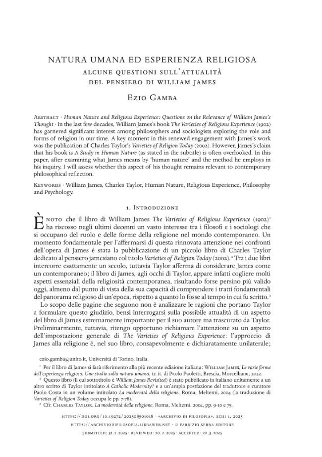 Pagina campione