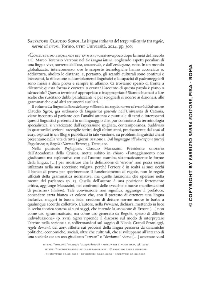 Pagina campione