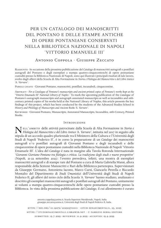 Pagina campione