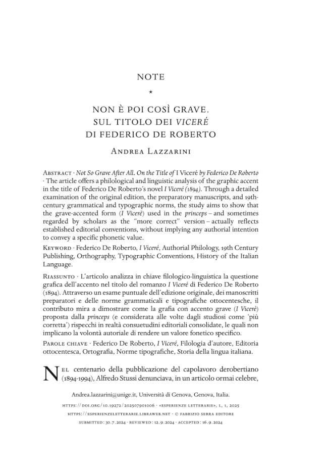 Pagina campione