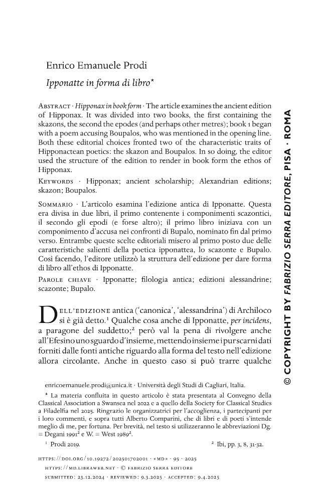 Pagina campione