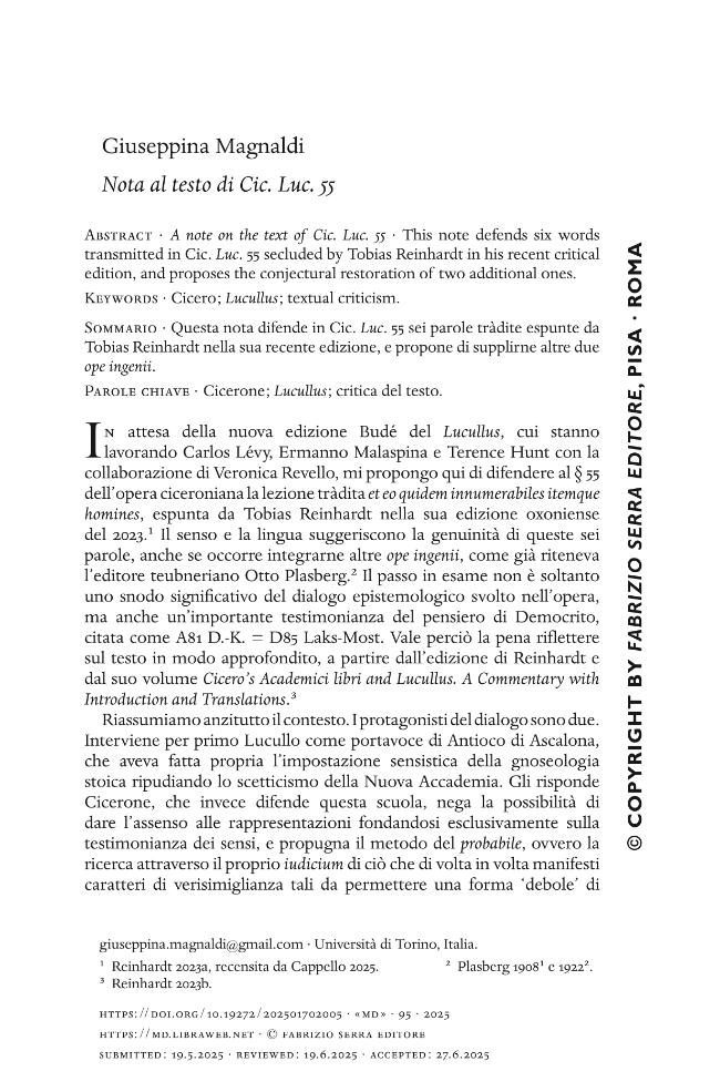 Pagina campione