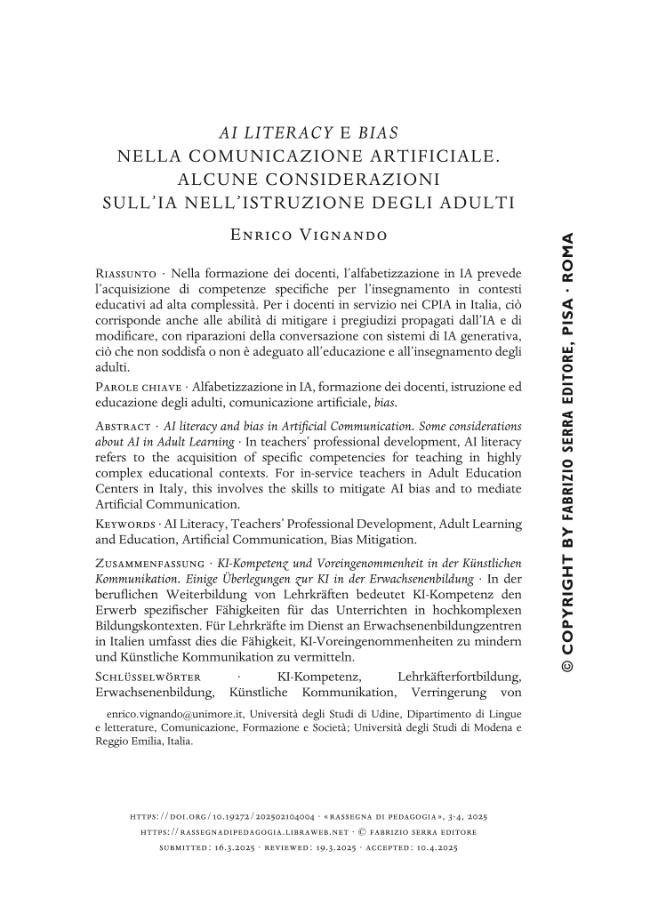 Pagina campione