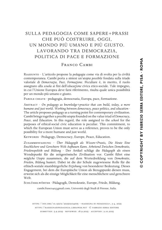 Pagina campione