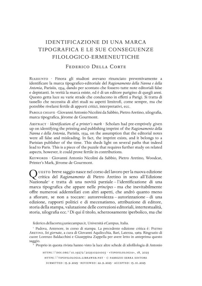 Pagina campione