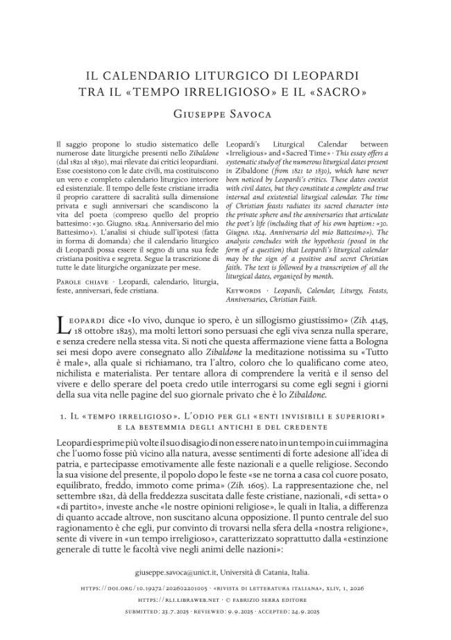 Pagina campione