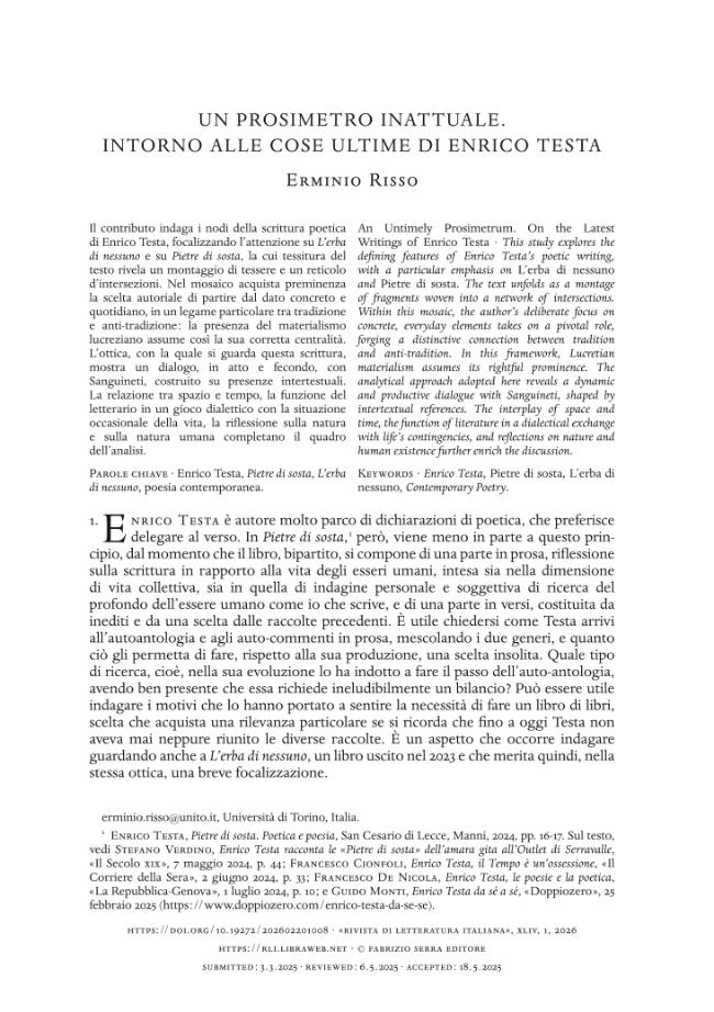 Pagina campione