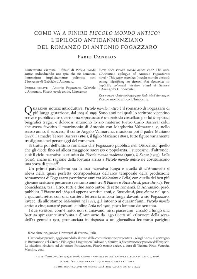 Pagina campione