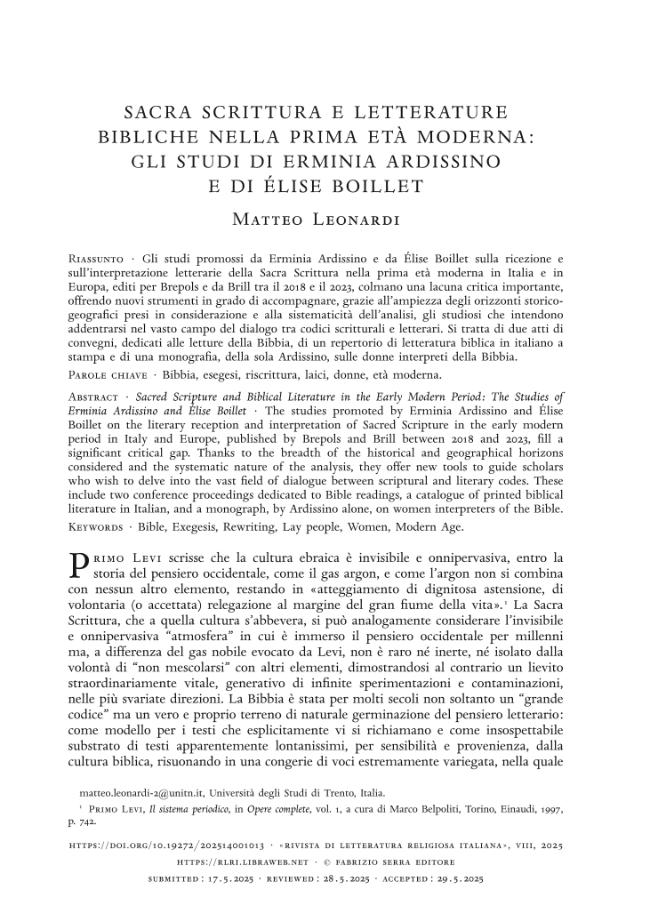 Pagina campione