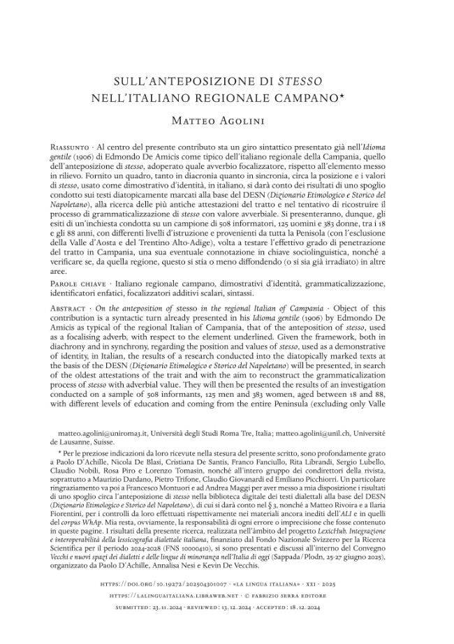 Pagina campione