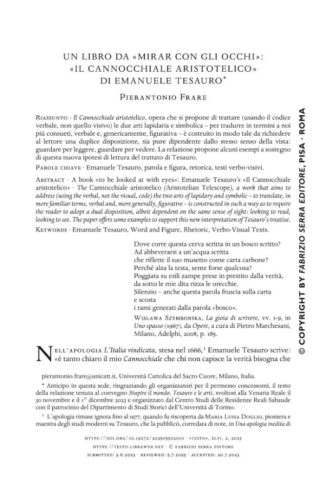 Pagina campione