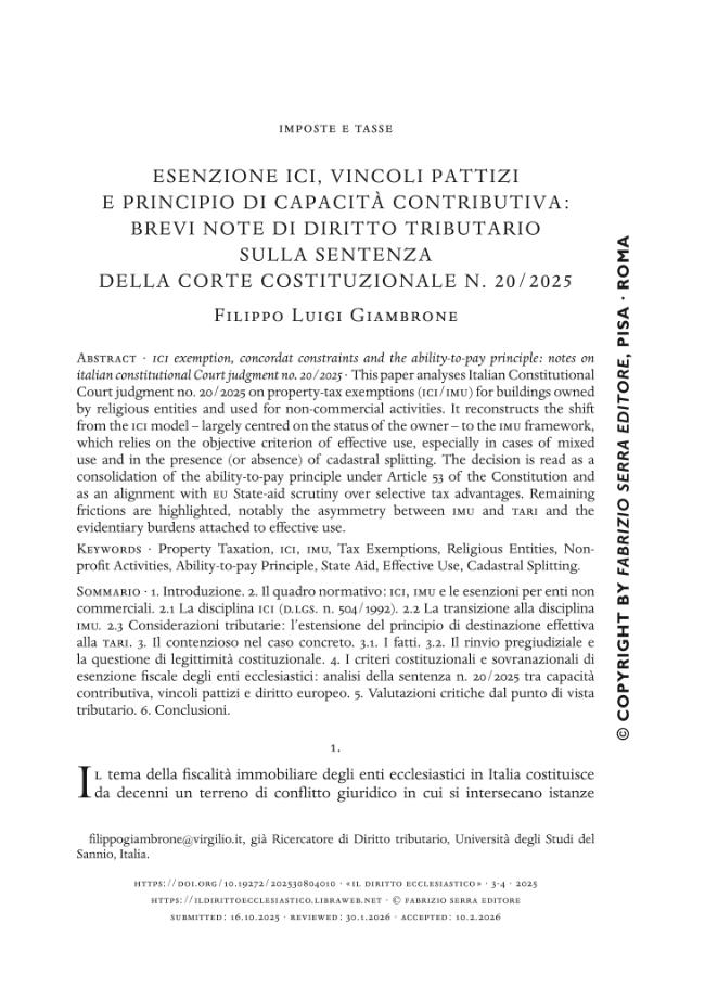 Pagina campione