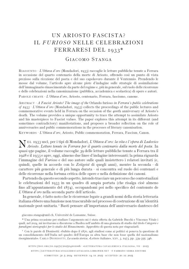 Pagina campione