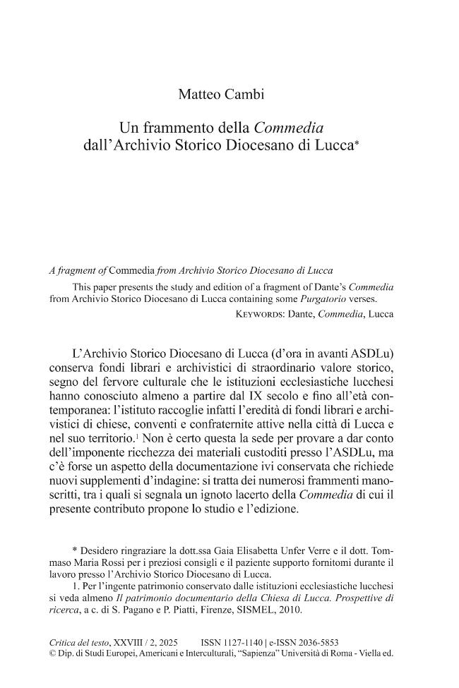 Pagina campione