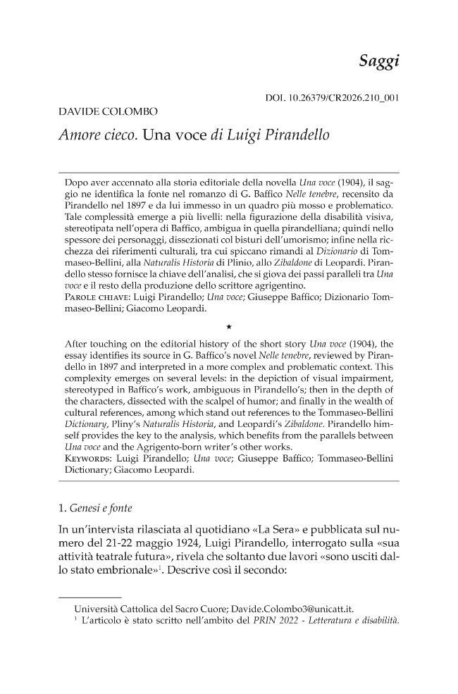 Pagina campione